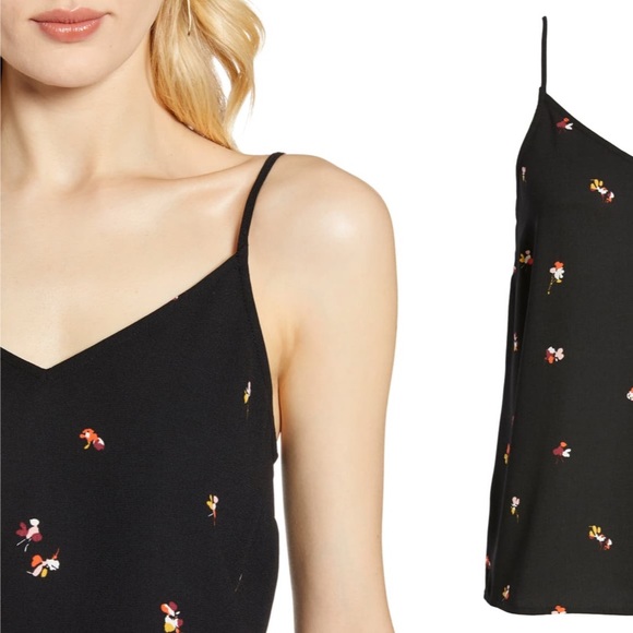 Halogen V Neck Floral Camisole - Picture 11 of 12